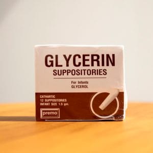 Supositorios de Glicerina